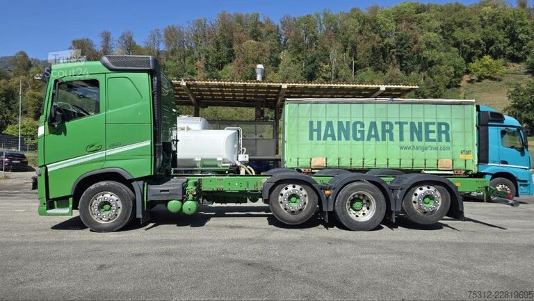Teherautó alváz Volvo FH460  E6 8x2 Tridem ADR Alufelgen Bett Lenkachse