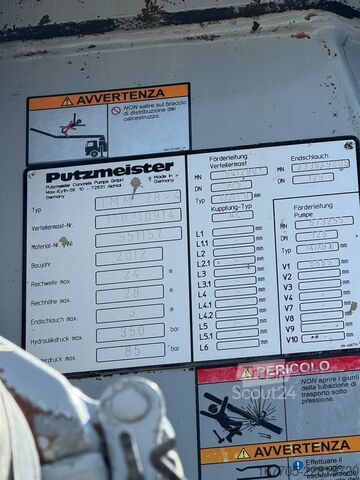 Autopompa per calcestruzzo Mercedes-Benz Actros 4144 B