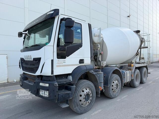 Miešačka betónu na podvozku IVECO TRAKKER 400