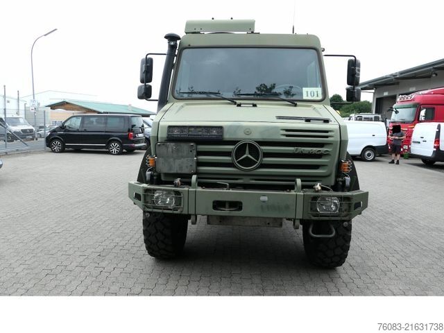 LKW mit Pritsche (offen) UNIMOG U5000 BM437 Prit/Plane Militärausführung Euro5
