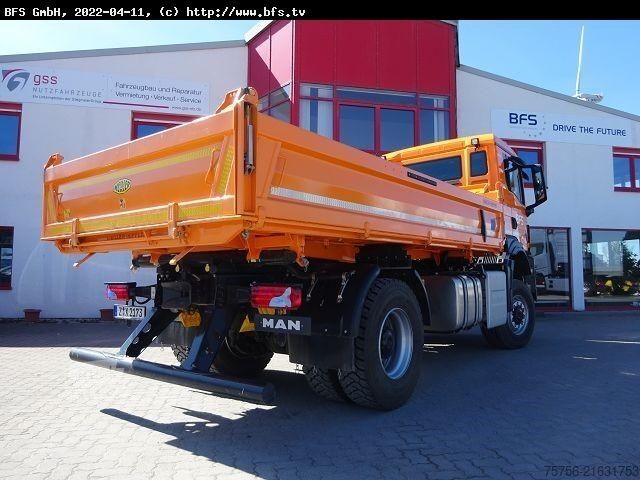 Tipper truck MAN TGS (TG3) 18.510 4x4 BL CH 3-Seiten-Kipper, Wint