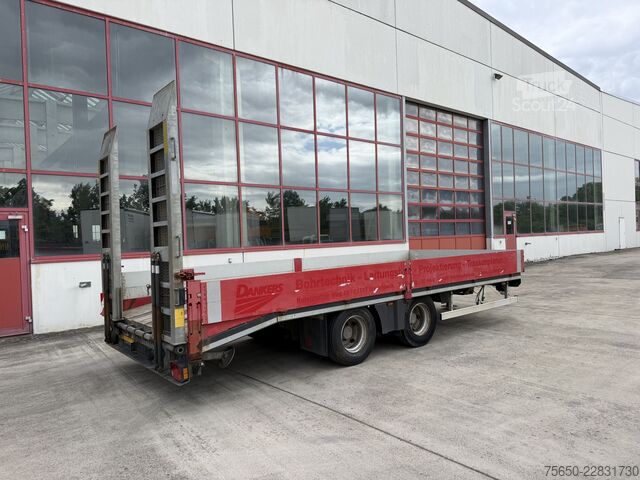 Prikolica z nizko platformo  tt  19 t Tandemtieflader