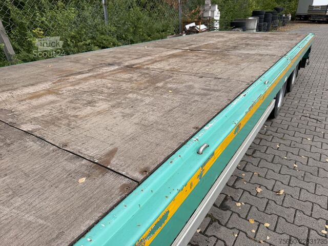 Lavtlaster tilhenger Müller-Mitteltal TP 24,0  3 Achs Jumbo Prischen 9,40 m, Wenig Benutzt