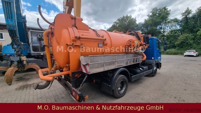 Autocisternă de vidanjare MAN 8.153 / Saug u. Druckwagen / 4x2/