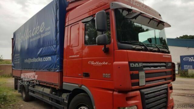 Presenning DAF 105-410 XF Plane Spriegel German Truck