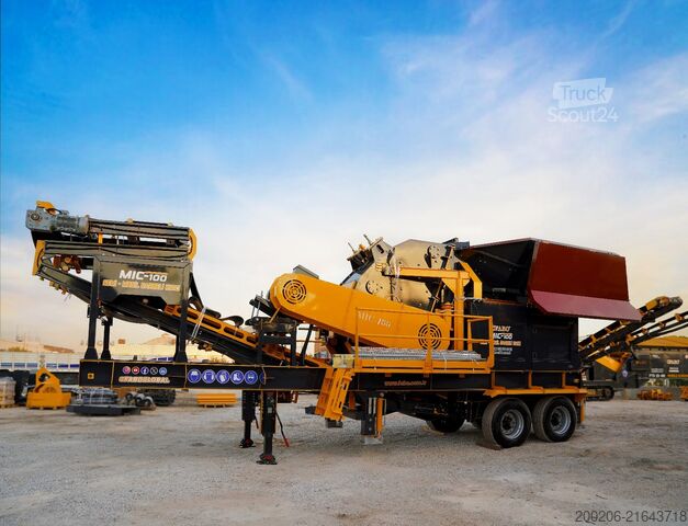 Brecher FABO Brecher MIC-100 Mobile Impact Crusher