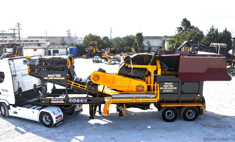 Brecher FABO Brecher MIC-100 Mobile Impact Crusher