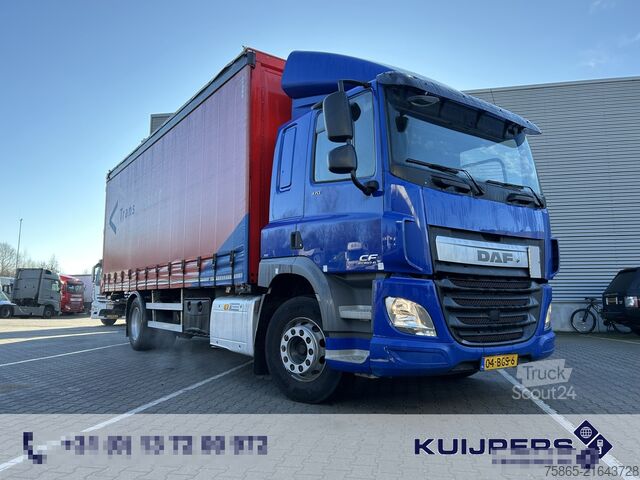 Skjutbar presenning DAF CF 370 FA / 698 dkm / Curtainside / Loadlift / ...