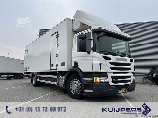 Gekoeld/bevroren transport Scania P360 / 801 dkm / Reefer -50 gr & -25 gr DuoTemp...
