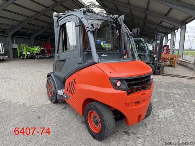 Priekšējās iekrāvēja autoiekrāvējs Linde H 50 D 02