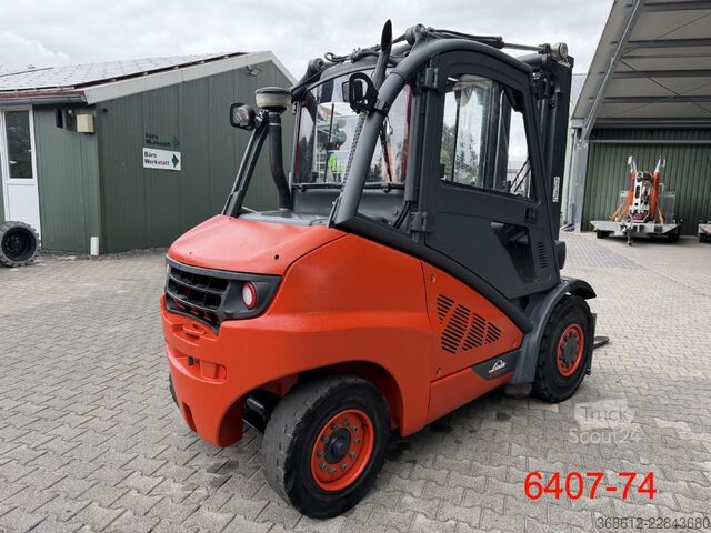 Priekšējās iekrāvēja autoiekrāvējs Linde H 50 D 02