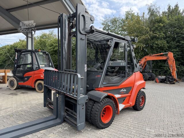 Priekšējās iekrāvēja autoiekrāvējs Linde H 80 T-03