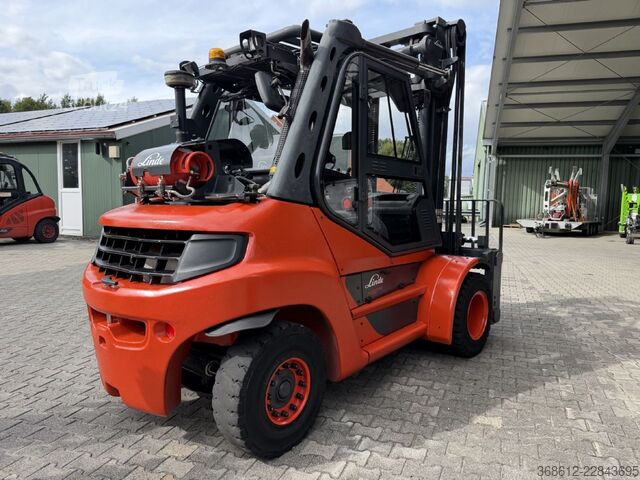 Priekšējās iekrāvēja autoiekrāvējs Linde H 80 T-03