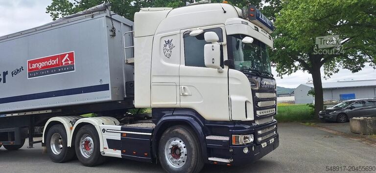 Scania R520 truck tractor Scania R520