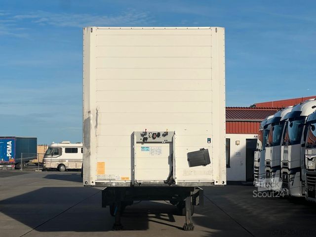 Kofferauflieger SCHMITZ CARGOBULL SCB S3B SKO24/L * LIFT * ALCOA * 1.HAND *