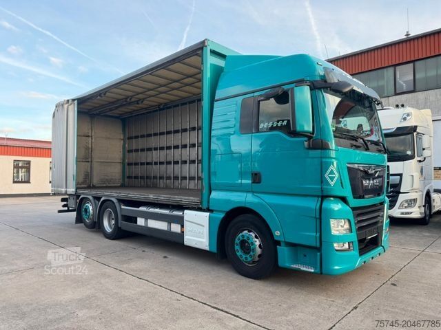 LKW mit Pritsche & Plane MAN TGX 26.460**LIFT/LENKACHSE*SCHNELLLADESYSTE