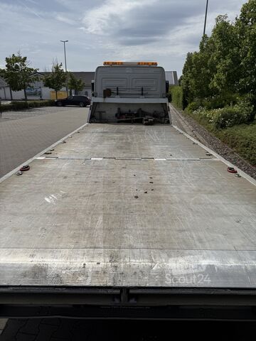 Maskintransportör bärgningsbil TBZ Mercedes-Benz Atego 1224 L Maschinentransporter