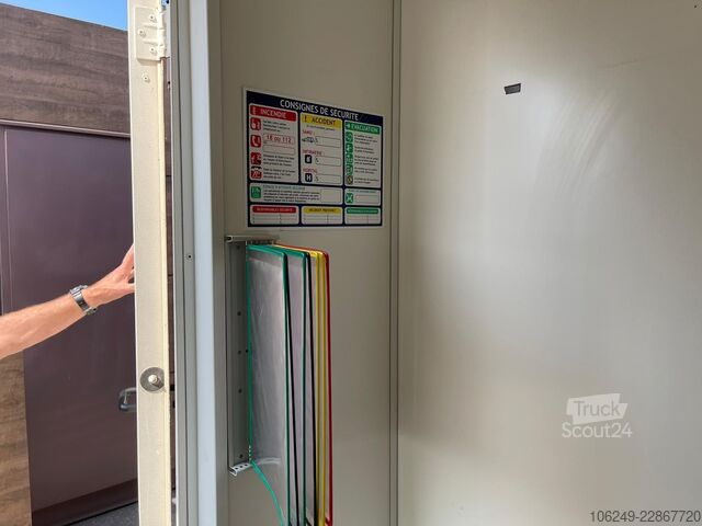 Contentor oficina  NAUTEXA Büro Werkstatt Container 8m