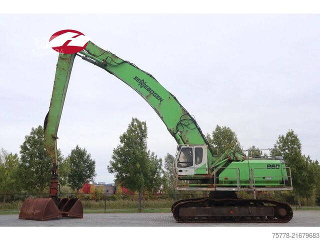 Machine de manutention de matériaux Sennebogen 860R | 860 R | CLAMSHELL BUCKET