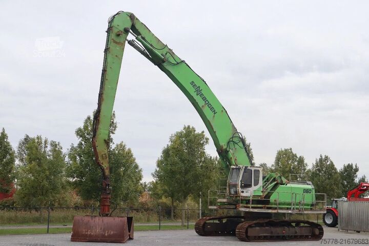Machine de manutention de matériaux Sennebogen 860R | 860 R | CLAMSHELL BUCKET