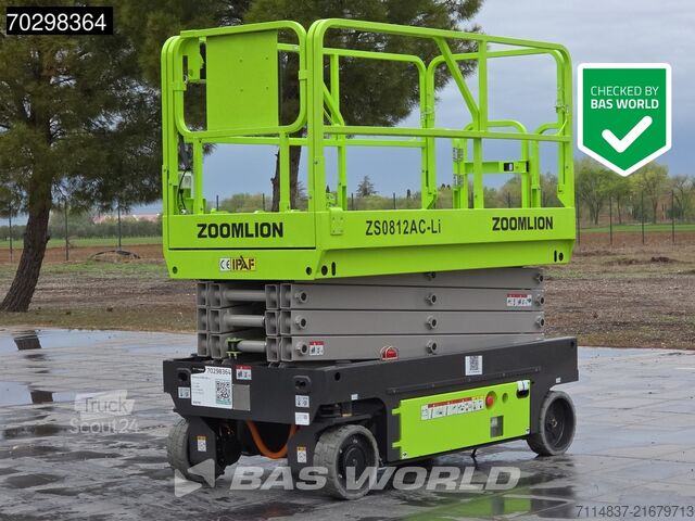 Chariot élévateur Zoomlion ZS0812AC-Li 8 M - Garantía de fábrica - Certifi...