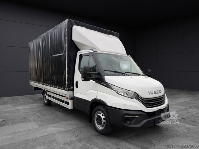 Βαν με κουρτίνα πλευράς IVECO Daily Pritsche 4,95 x 2,30m Schiebeplane AHK 3,5