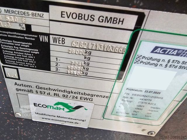 Gelenkbus MERCEDES-BENZ O 530 G, Gelenkbus, 3 Achser, Retarder