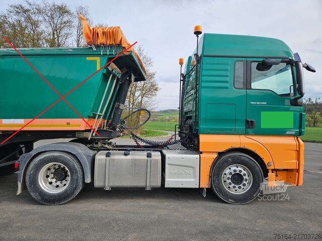 τυπική μονάδα τράκτορα MAN TGX 18.580 LLS 4x2