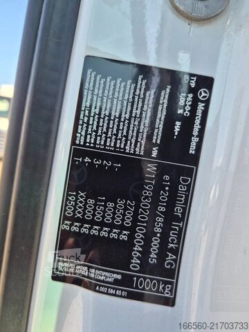 Kyl- och frystransport Mercedes-Benz e ACTROS 400 L