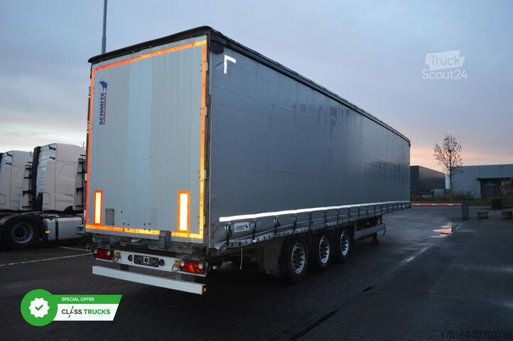 Nyitott ponyvás félpótkocsi SCHMITZ CARGOBULL SCS24/L Varios