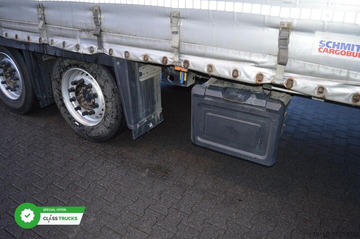Nyitott ponyvás félpótkocsi SCHMITZ CARGOBULL SCS24/L Varios