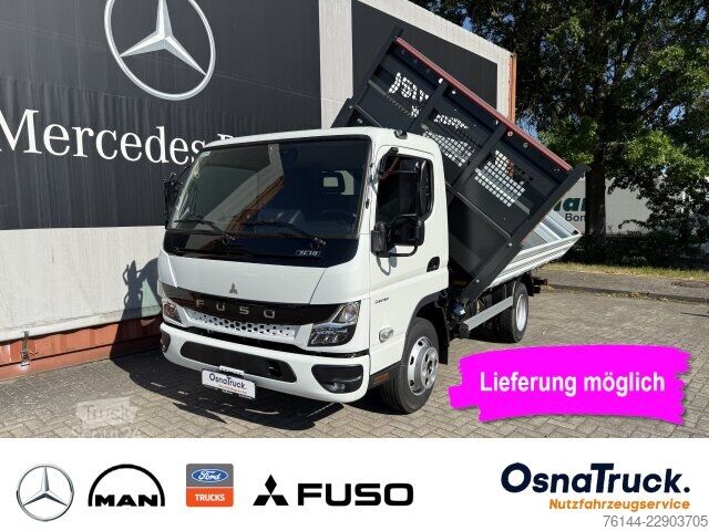 Driezijdige kipper bestelwagen FUSO Canter 7C18 3-Seitenkipper Klima,Nutzlast 3800KG