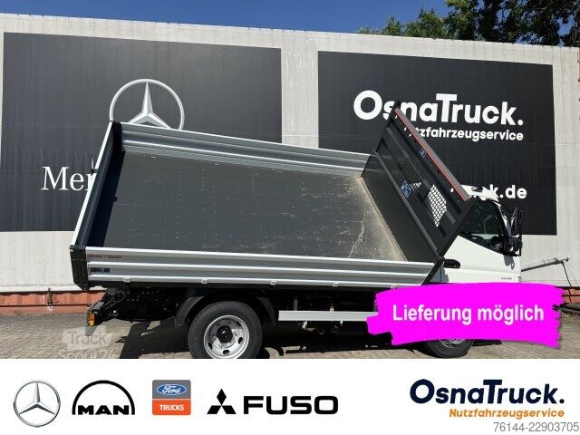 Driezijdige kipper bestelwagen FUSO Canter 7C18 3-Seitenkipper Klima,Nutzlast 3800KG