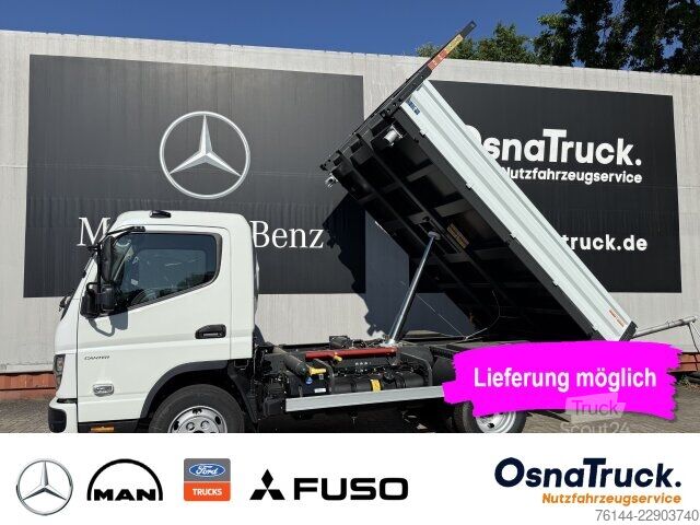 Furgão basculante Mitsubishi Canter 7C18 3-Seitenkipper Klima,Nutzlast 3800KG