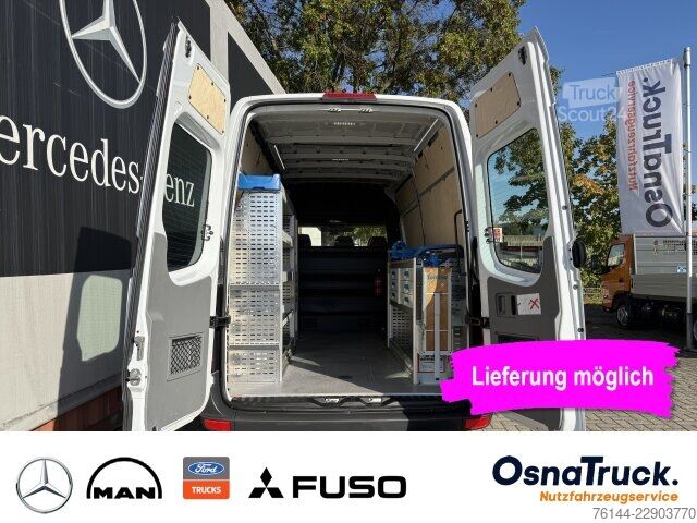 Fourgon tôlé Mercedes-Benz Sprinter 314 BT mittellang L2H2 WerkstatteinrichBC