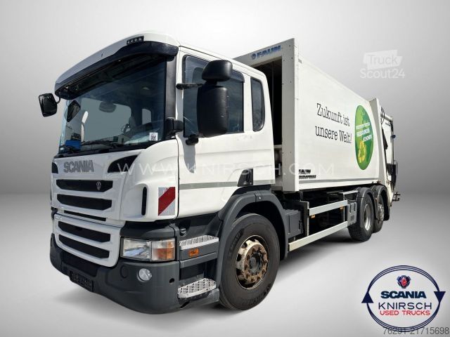 Kamion za odvoz smeća SCANIA P320DB6x2*4MNA / FAUN VARIOPRESS