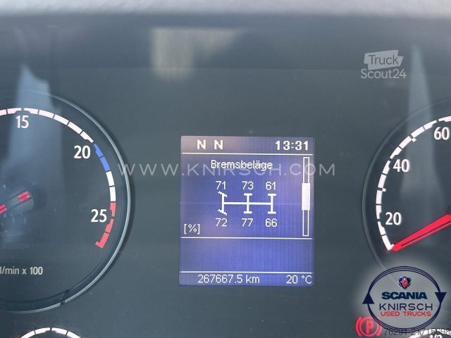 Kamion za odvoz smeća SCANIA P320DB6x2*4MNA / FAUN VARIOPRESS