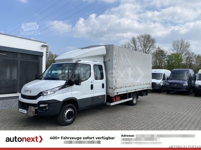 Tentinė furgonė IVECO Daily 70C18H DoKa *Werkstatt* LBW+AHK 3,5t+7-Sit