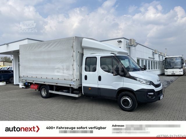 Tentinė furgonė IVECO Daily 70C18H DoKa *Werkstatt* LBW+AHK 3,5t+7-Sit