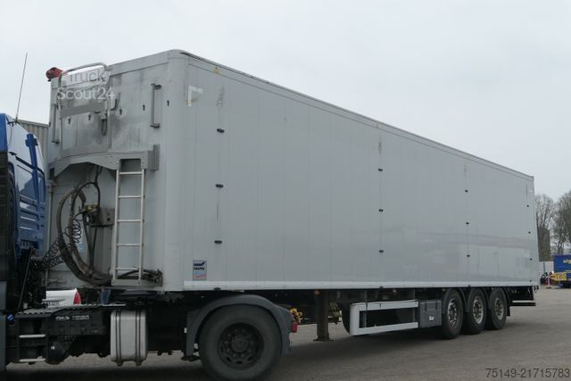 Semiremorcă cu podea mobilă KNAPEN K 100, 92m³, 10mm Boden, Luft-Lift, Funk, Plane