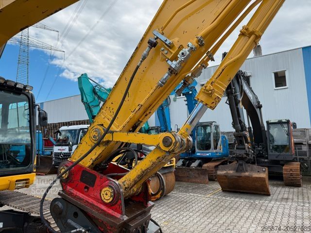 Verižni bager KOMATSU PC210 LC-10 MS 21 SW hydr. Grabenlöffel Klima