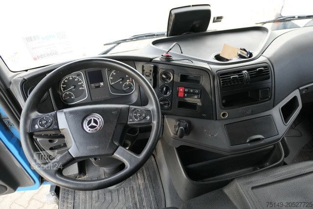 Furgon cu prelată laterală MERCEDES-BENZ 823 Atego 4x2, Schlafliege, Schiebeplane, Klima