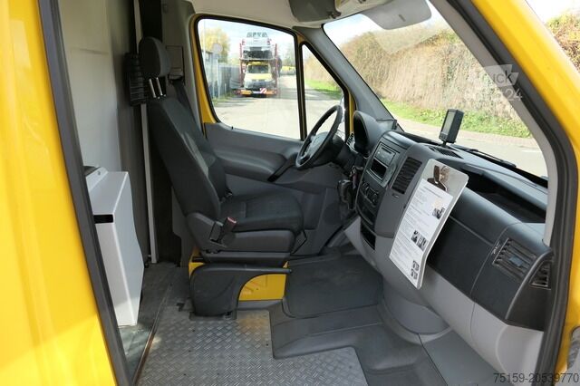 Furgons ar kasti mercedes-benz SPRINTER 310 CDI MAXI EURO-5 KOFFER REGALE KAMERA DURCHGANG