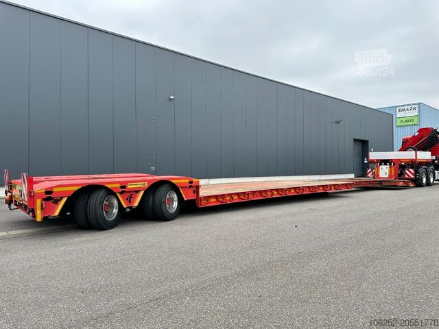 Düşük yükleyici FAYMONVILLE 47.5T STBZ-2VA 8m (+5m50) LOWBED - TIEFBETT / R...