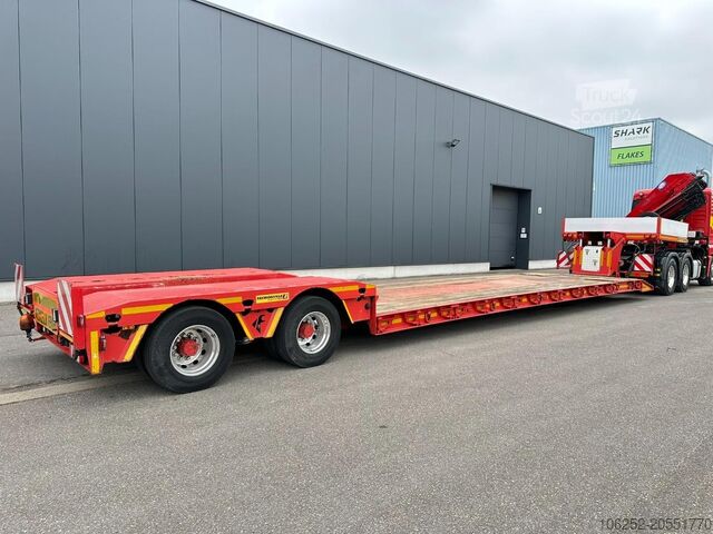 Cargador bajo FAYMONVILLE 47.5T STBZ-2VA 8m (+5m50) LOWBED - TIEFBETT / R...