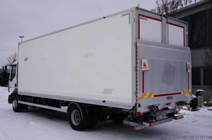 Konteiners Renault D280 16T / Box truck 18 EPAL / Tail lift