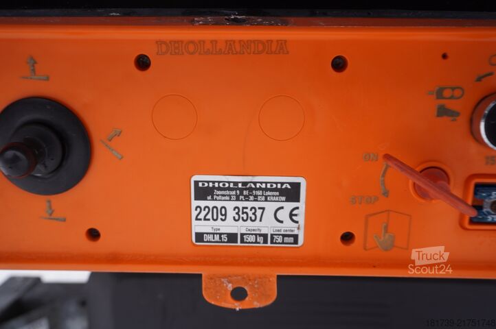 Konteiners Renault D280 16T / Box truck 18 EPAL / Tail lift