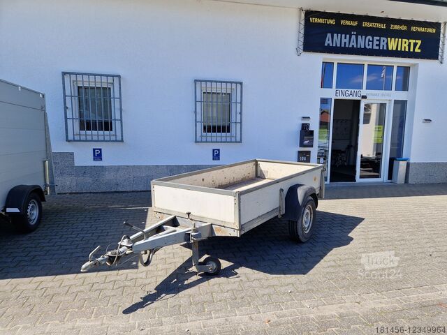 Westfalia Comfort Achse offener Kasten 1400kg ZGM gebraucht ohne TÜV nur für Bastler Export