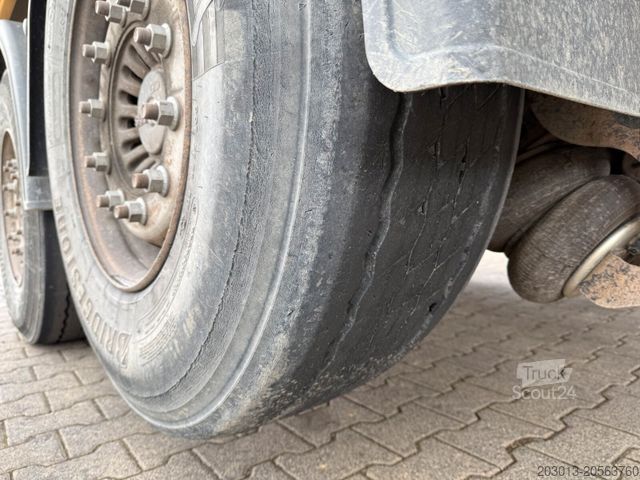 Remorque benne trilibérale MEILLER Anhänger TANDEM Dreiseitenkipper Liftachse