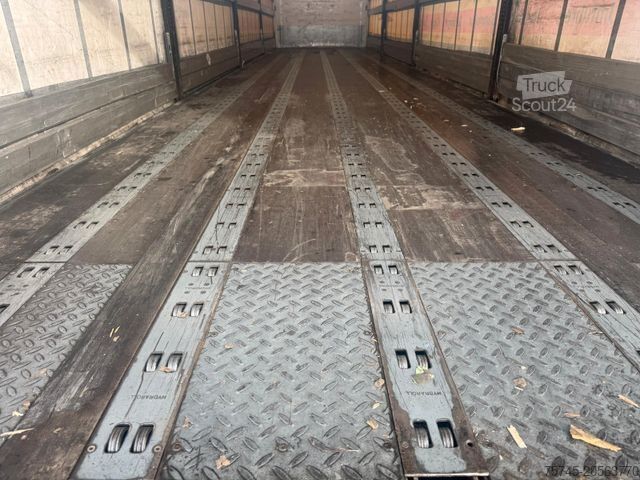 Odprta polprikolica s ponjavo KÄSSBOHRER MEGA * AIR CARGO * ROLLER BED * PR.+PLANE